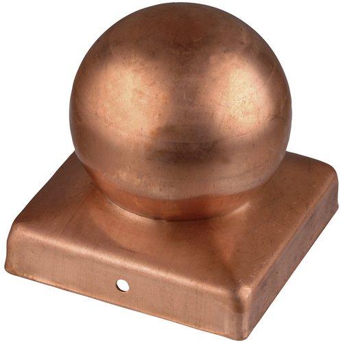 CONNEX Pfostenkappe, Kupfer, kupferfarben - goldfarben