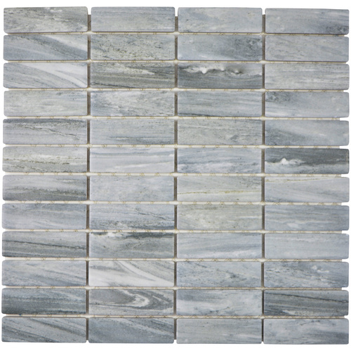 HuH Mosaik Mosaikfliese »Stona«, BxL: 29 x 29,7 cm, Wandbelag/Bodenbelag – grau