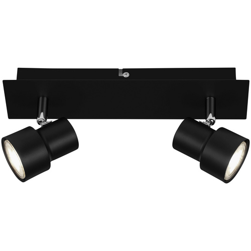 LED Deckenleuchte, 920 Lumen, 10 Watt, GU10, schwarz