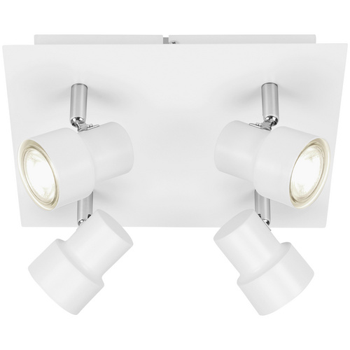LED Deckenleuchte, 1840 Lumen, 20 Watt, GU10, weiß