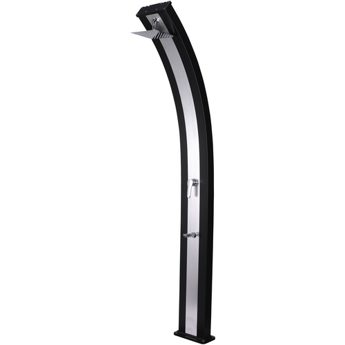 STEINBACH Solardusche »Slim Line Duo«, Aluminium, mit 40 l-Tank, verstellbarer Duschkopf - schwarz - Image 4