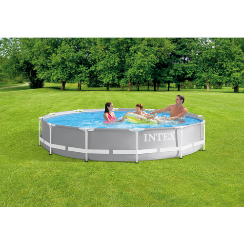 Intex - Frame Pool 366 X 76 Cm Komplettset Kinderpool Mit Zubehör - Bild 2