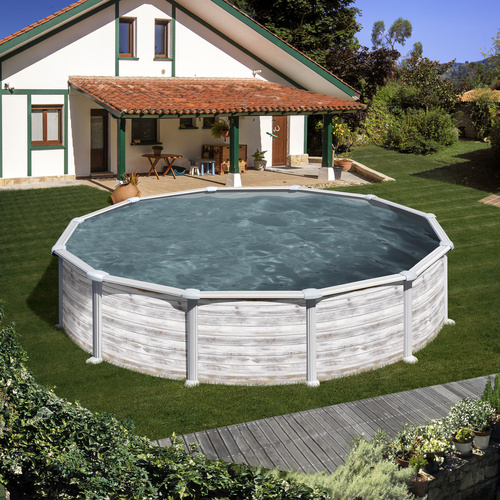 GRE Rundpool »NORDIC«, weiß, ØxH: 46... GRE Rundpool »NORDIC«, weiß, ØxH: 46...