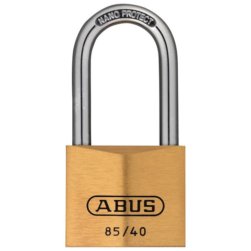 Image of ABUS Vorhangschloss, aus Metall, 95 mm Breite, silberfarben