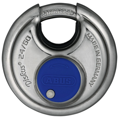 Image of ABUS Vorhangschloss, aus Metall, 96 mm Breite, silberfarben