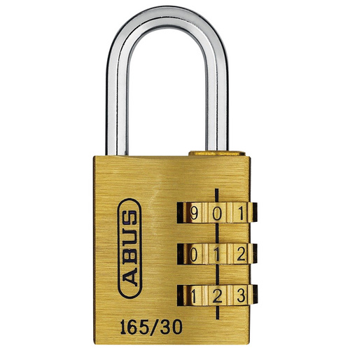 Image of ABUS Vorhängeschloss »165/30-40 B/SB«, mit individuell einstellbarem Zahlencode und Stahlbügel