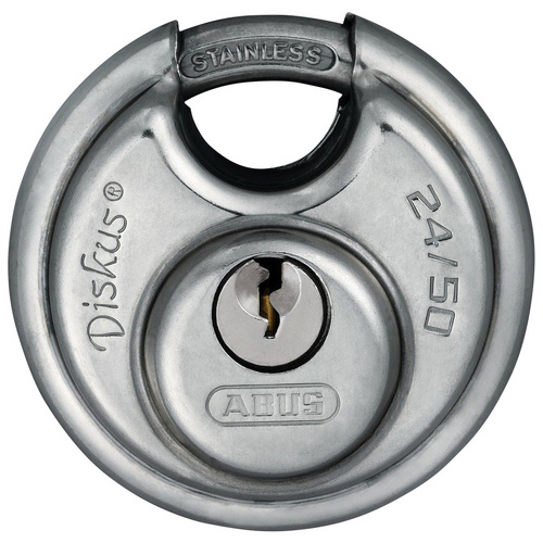 Image of ABUS Vorhangschloss, aus Metall, 97 mm Breite, silberfarben