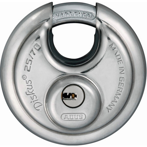 Image of ABUS Türzylinder, aus Metall, 115 mm Breite, silberfarben