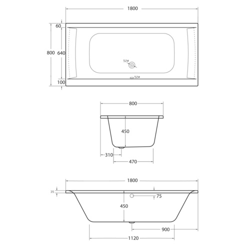 OTTOFOND Whirlpool-Komplettset »Rosa«,...