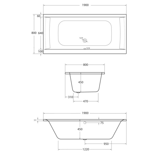 OTTOFOND Whirlpool-Komplettset »Rosa«,...