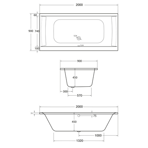 OTTOFOND Whirlpool-Komplettset »Rosa«,...