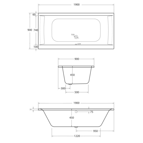 OTTOFOND Whirlpool-Komplettset »Rosa«,...