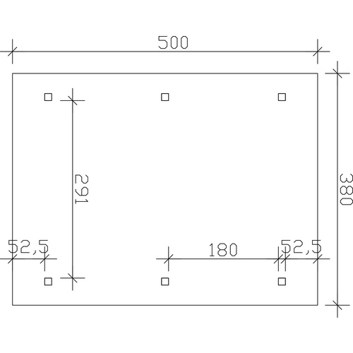 SKANHOLZ Carport »Wallgau«, BxT: 380 x...