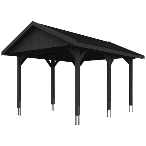 SKANHOLZ Carport »Wallgau«, BxT: 380 x...