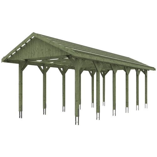 SKANHOLZ Carport »Wallgau«, BxT: 380 x...