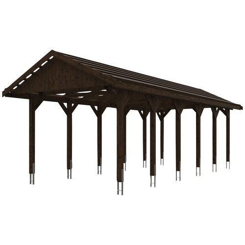 SKANHOLZ Carport »Wallgau«, BxT: 380 x...