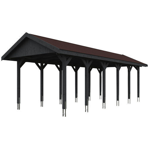 SKANHOLZ Carport »Wallgau«, BxT: 380 x...