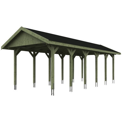 SKANHOLZ Carport »Wallgau«, BxT: 380 x...