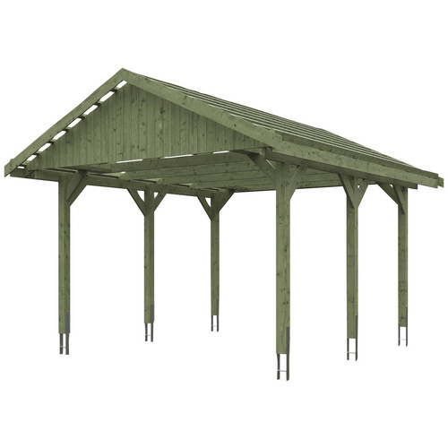 SKANHOLZ Carport »Wallgau«, BxT: 430 x...