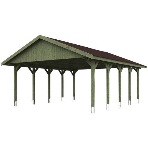 SKANHOLZ Carport »Wallgau«, BxT: 620 x...