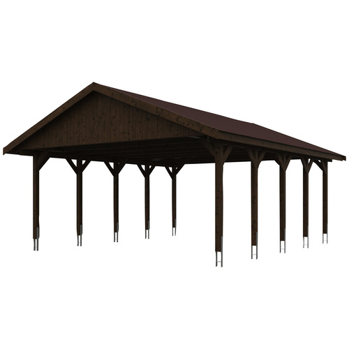 SKANHOLZ Carport »Wallgau«, BxT: 620 x...