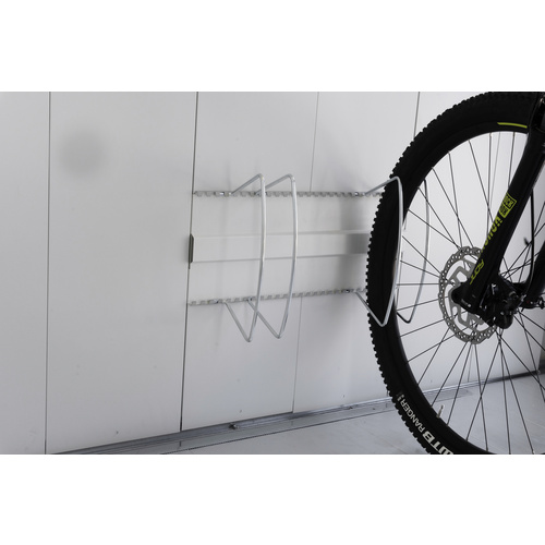 BIOHORT Bikemax, Metall, grauweiß - weiss