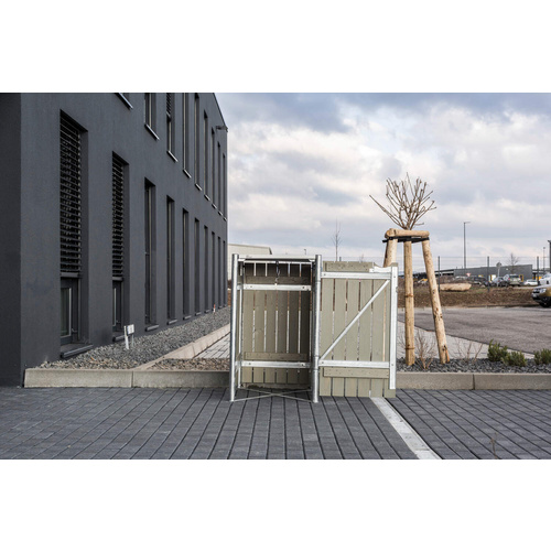 Hide Mülltonnenbox, aus Holz, 70x115x81...