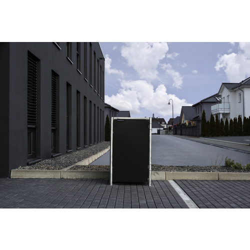 Hide Mülltonnenbox, aus Aluminium-Verbu...