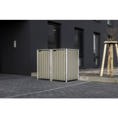 Hide Mülltonnenbox, aus Holz, 139x115x8...