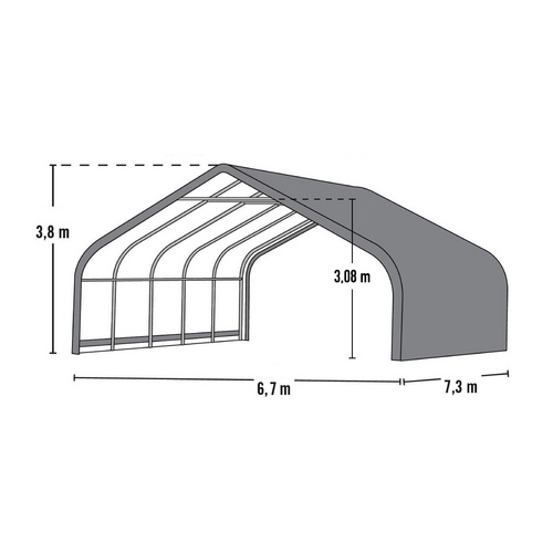 SHELTERLOGIC Gartenhaus »Run-in-Shed«,...