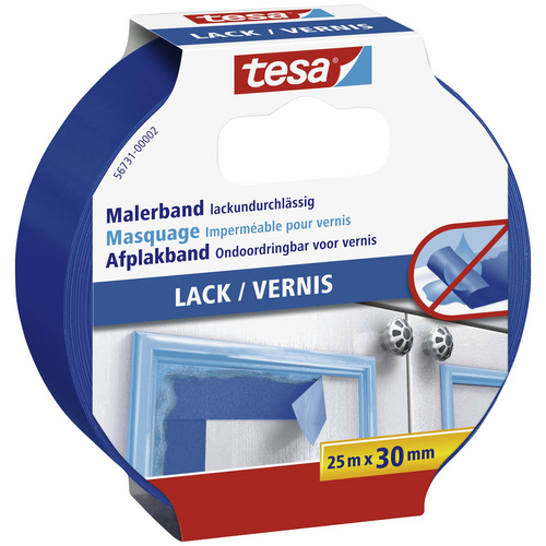 tesa Tesa Malerband für Lacke 25 m blau