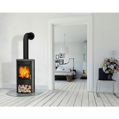 FIREPLACE Kaminofen »Zaria«, schwarz/g...