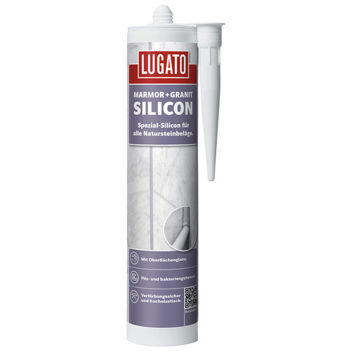 Lugato Silikon Marmor+Granit Granitgrau, 310 ml