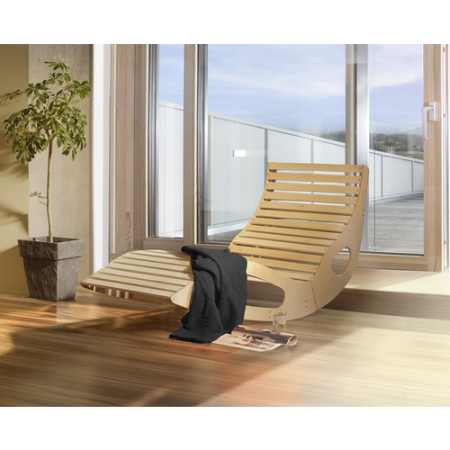 WEKA Wellnessliege Linde natur 165 x 64 ...