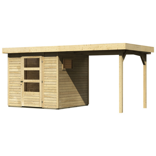 WOODFEELING Gartenhaus, BxT: 433 x 217 c...