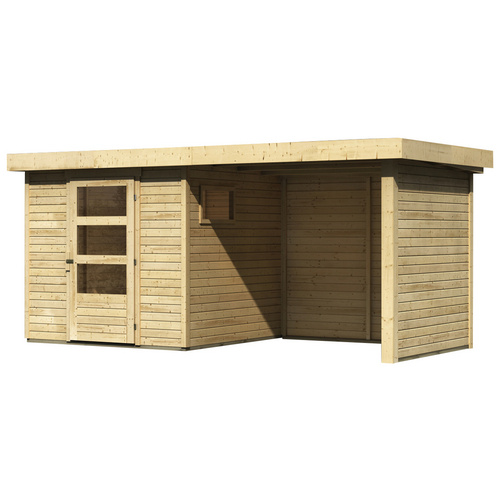 WOODFEELING Gartenhaus, BxT: 433 x 217 c...