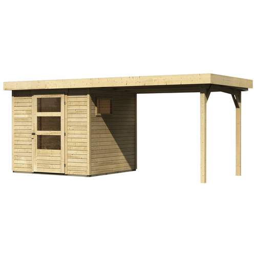 WOODFEELING Gartenhaus, BxT: 433 x 217 c...