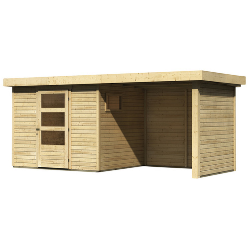 WOODFEELING Gartenhaus, BxT: 462 x 217 c...