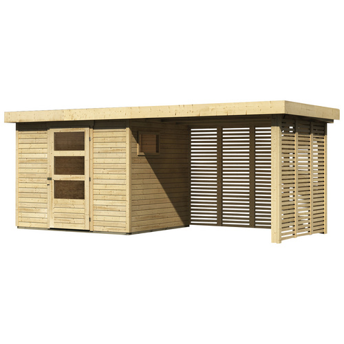 WOODFEELING Gartenhaus, BxT: 497 x 217 c...