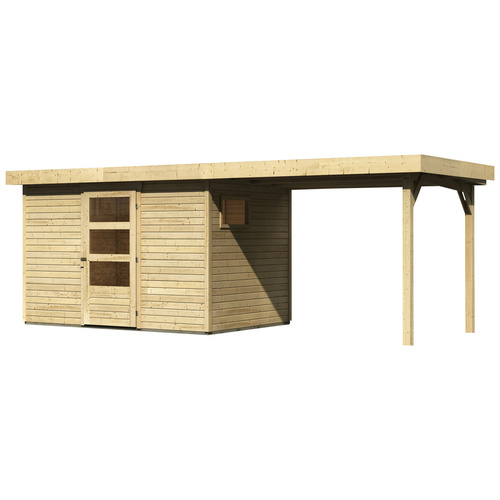 WOODFEELING Gartenhaus, BxT: 557 x 217 c...