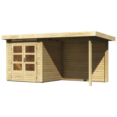 WOODFEELING Gartenhaus, BxT: 120 x 234,5...