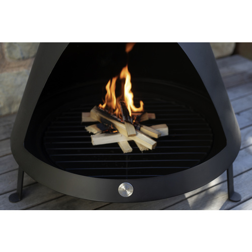 Thumbnail - Westmann Grillkamin, Höhe: 160 cm, schwarz