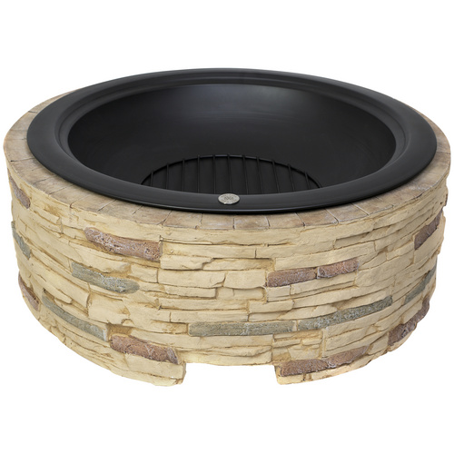 Westmann Feuerschale, Höhe: 51 cm, stei... Westmann Feuerschale, Höhe: 51 cm, stei...