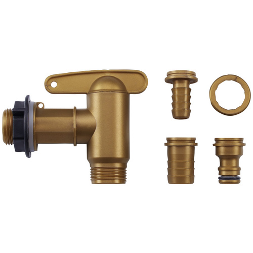 Image of GARANTIA Auslaufhahn »AQUA QUICK«, 3/4" Set - braun