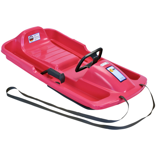 KHW Schlitten, Kunststoff, Max. Belastung: 65 kg - rosa