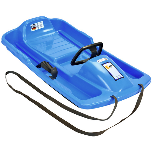 KHW Schlitten, Kunststoff, Max. Belastung: 65 kg - blau