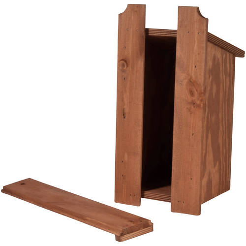 Thumbnail - DOBAR Nistkasten, BxHxT: 18 x 35 x 17 cm, Holz, Flachdach - braun