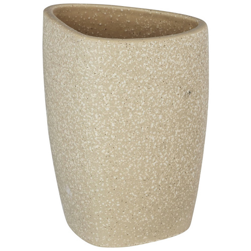 Keramik Zahnputzbecher PionFarbe:beige