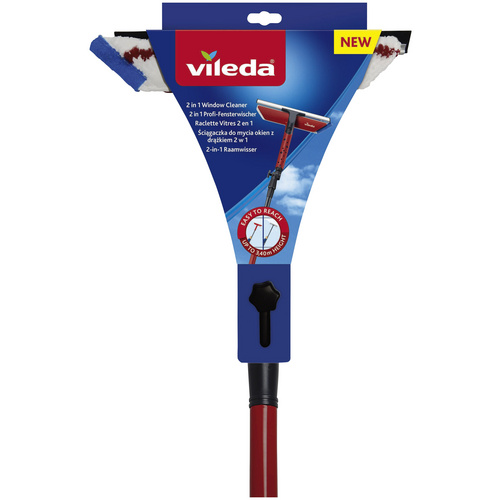 Image of VILEDA Fensterwischer, BxL: 30 x 105 cm - rot
