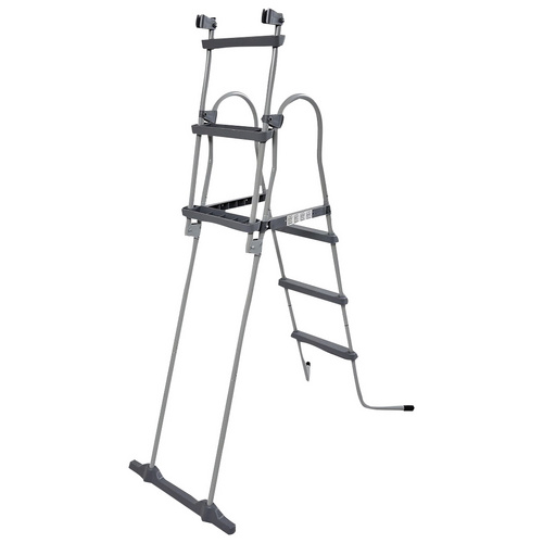 Thumbnail - HAPPY PEOPLE Rundpool, grau, ØxH: 457 x 106 cm